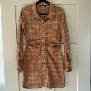 ZARA Mini Synched Waist Dress